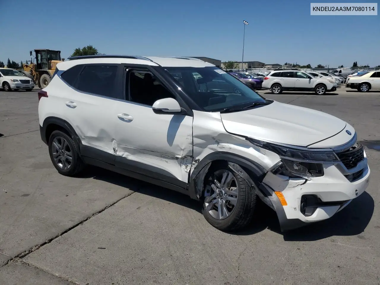 2021 Kia Seltos S VIN: KNDEU2AA3M7080114 Lot: 62071985