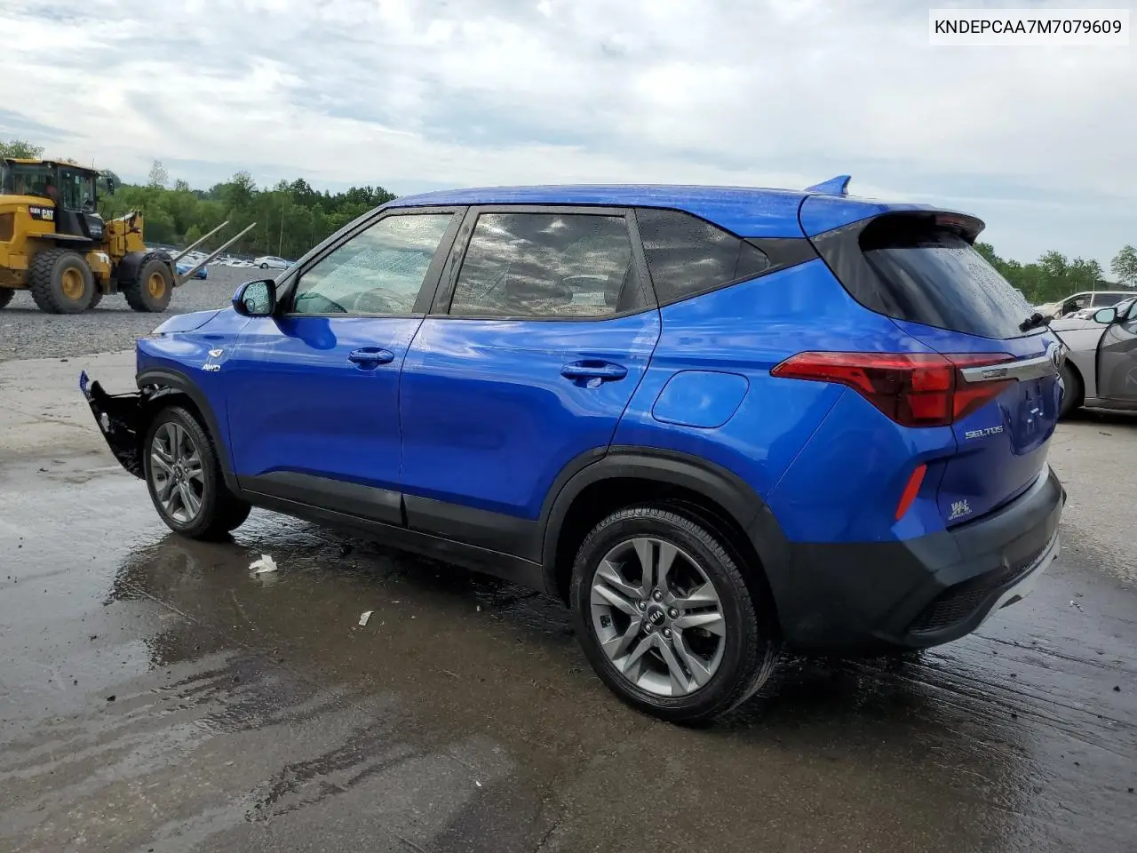 2021 Kia Seltos Lx VIN: KNDEPCAA7M7079609 Lot: 62638595