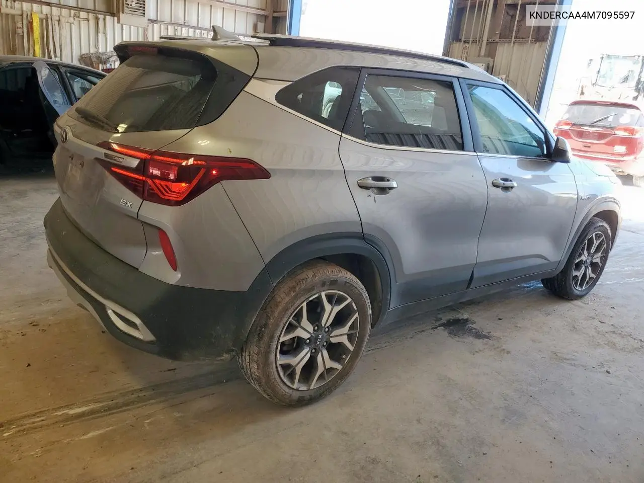 2021 Kia Seltos Ex VIN: KNDERCAA4M7095597 Lot: 62746725