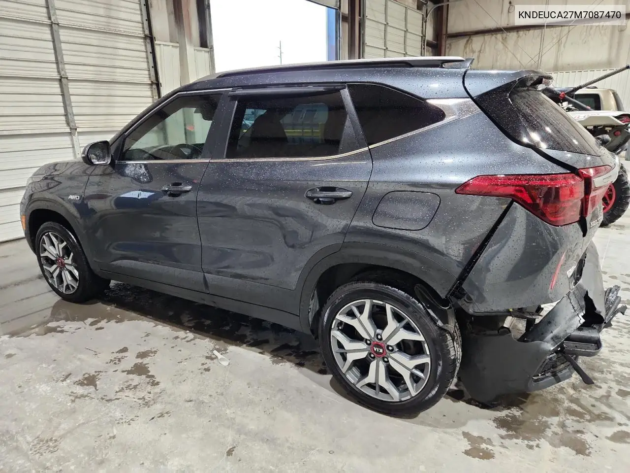 2021 Kia Seltos S VIN: KNDEUCA27M7087470 Lot: 62982895
