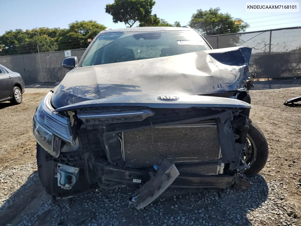 2021 Kia Seltos S VIN: KNDEUCAAXM7168101 Lot: 63588335
