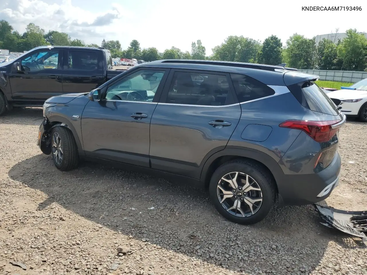 2021 Kia Seltos Ex VIN: KNDERCAA6M7193496 Lot: 64049505