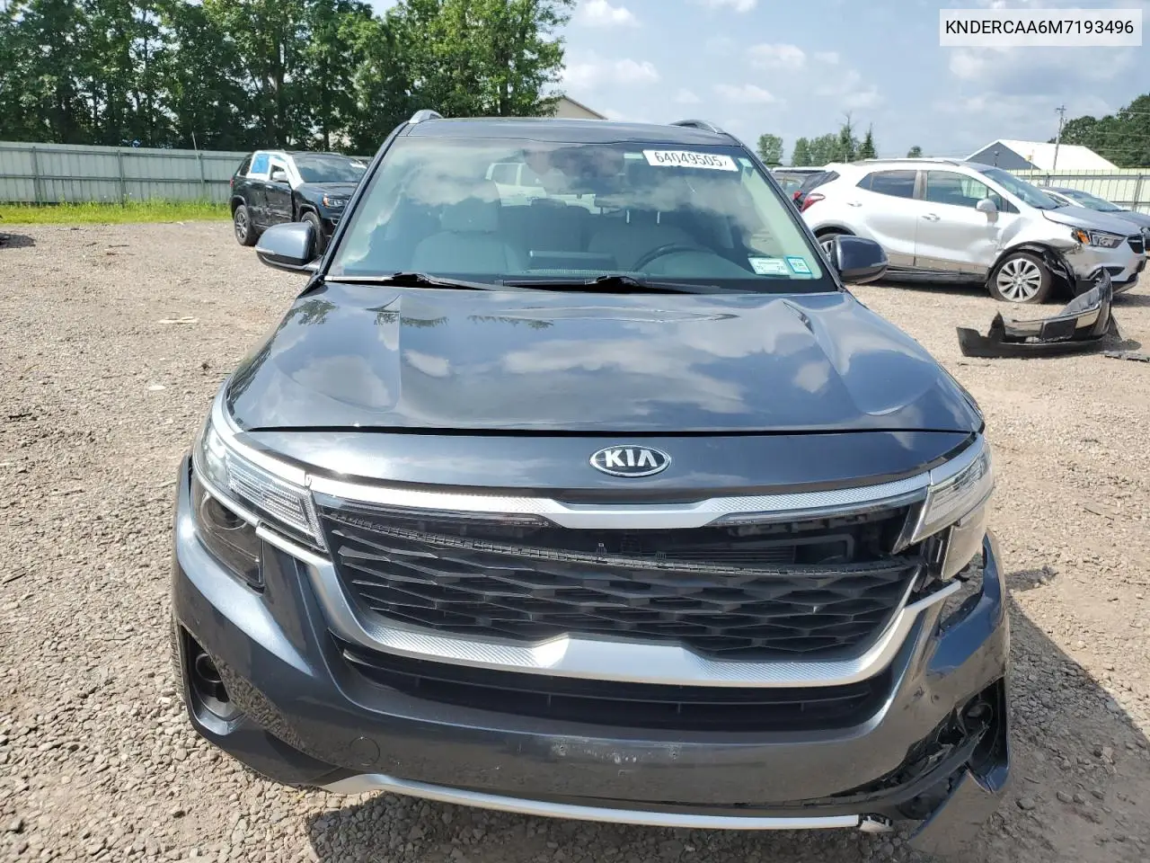 2021 Kia Seltos Ex VIN: KNDERCAA6M7193496 Lot: 64049505