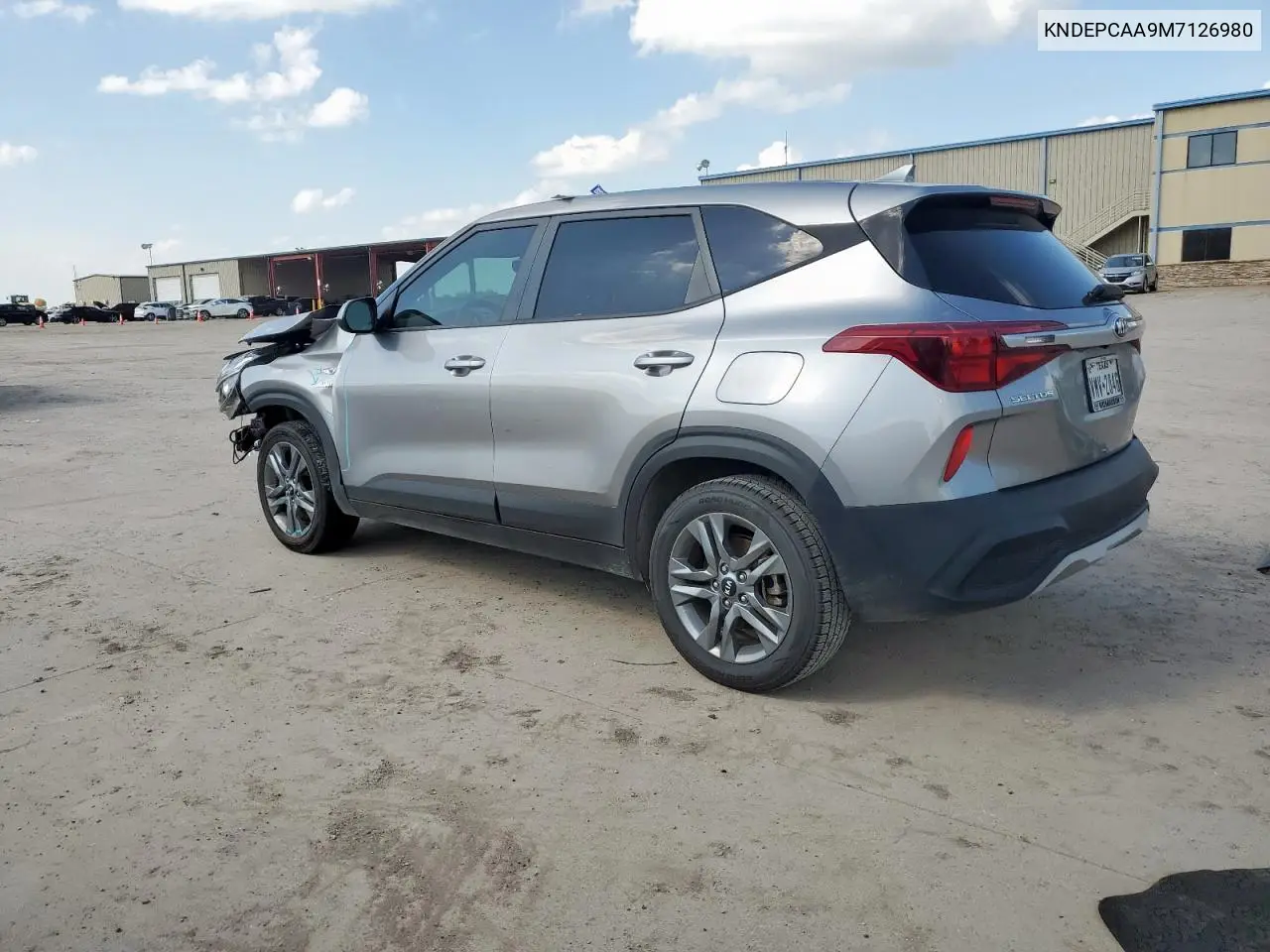 2021 Kia Seltos Lx VIN: KNDEPCAA9M7126980 Lot: 64504555