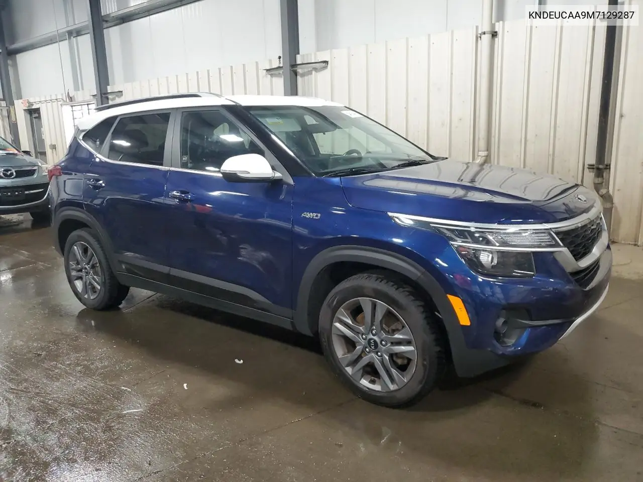 2021 Kia Seltos S VIN: KNDEUCAA9M7129287 Lot: 64694425