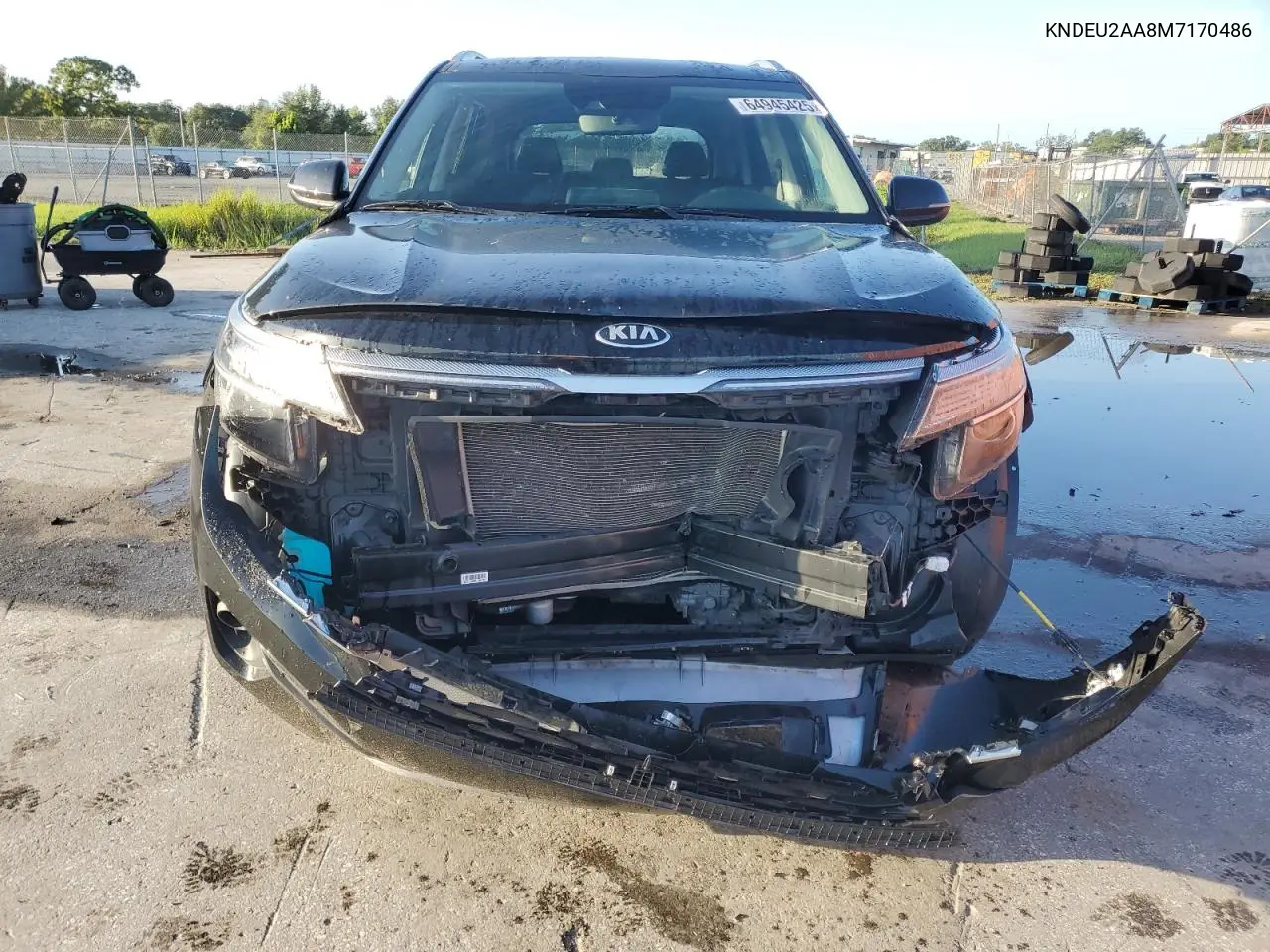 2021 Kia Seltos S VIN: KNDEU2AA8M7170486 Lot: 64945425