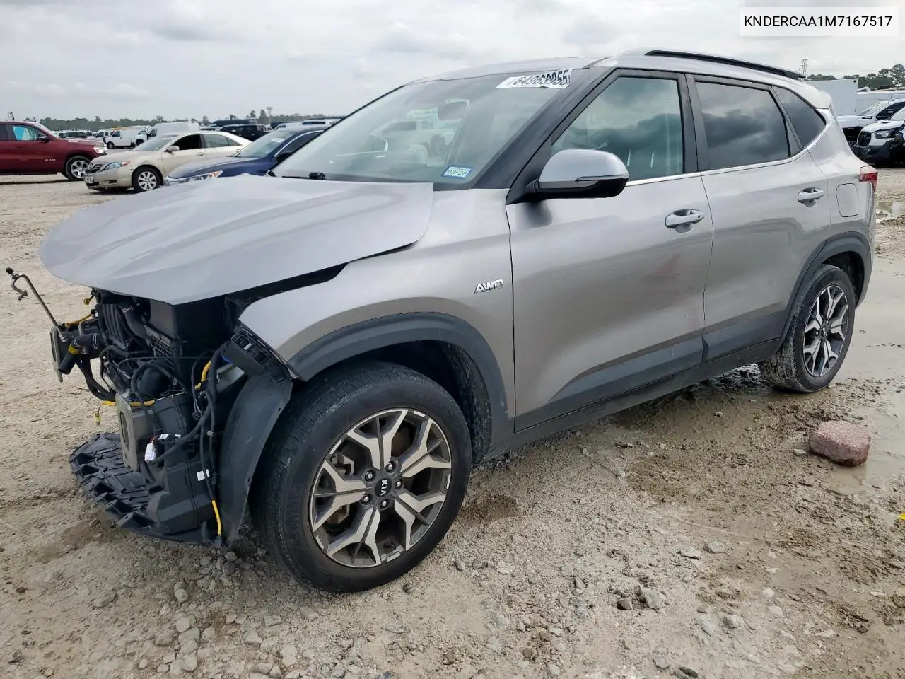 2021 Kia Seltos Ex VIN: KNDERCAA1M7167517 Lot: 64963955