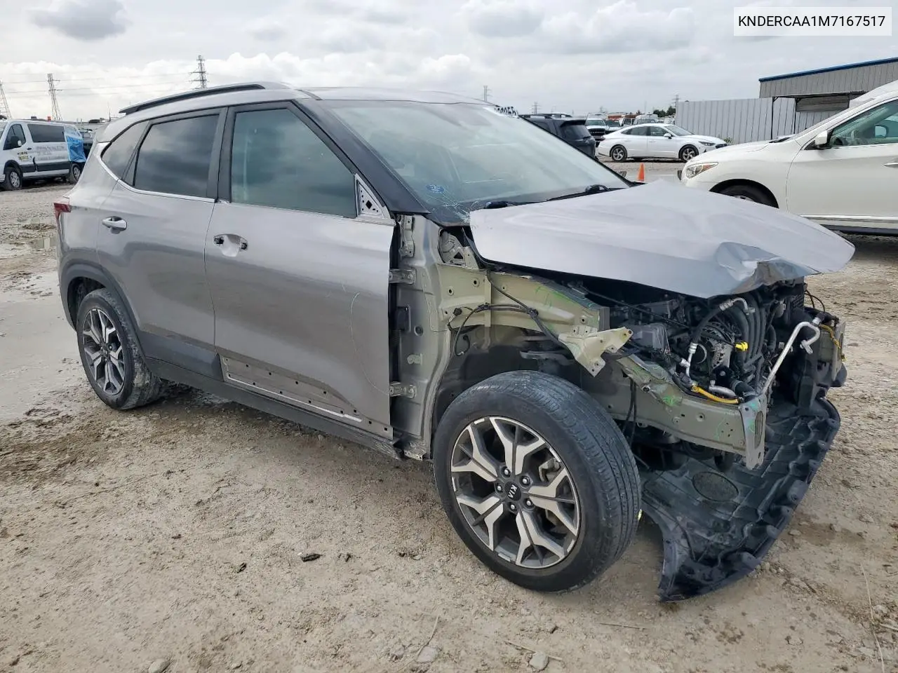 2021 Kia Seltos Ex VIN: KNDERCAA1M7167517 Lot: 64963955