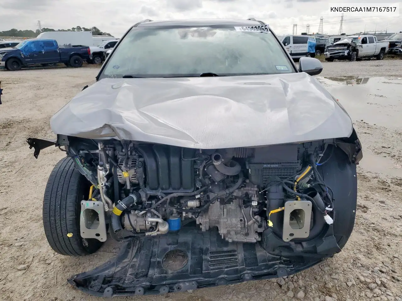 2021 Kia Seltos Ex VIN: KNDERCAA1M7167517 Lot: 64963955