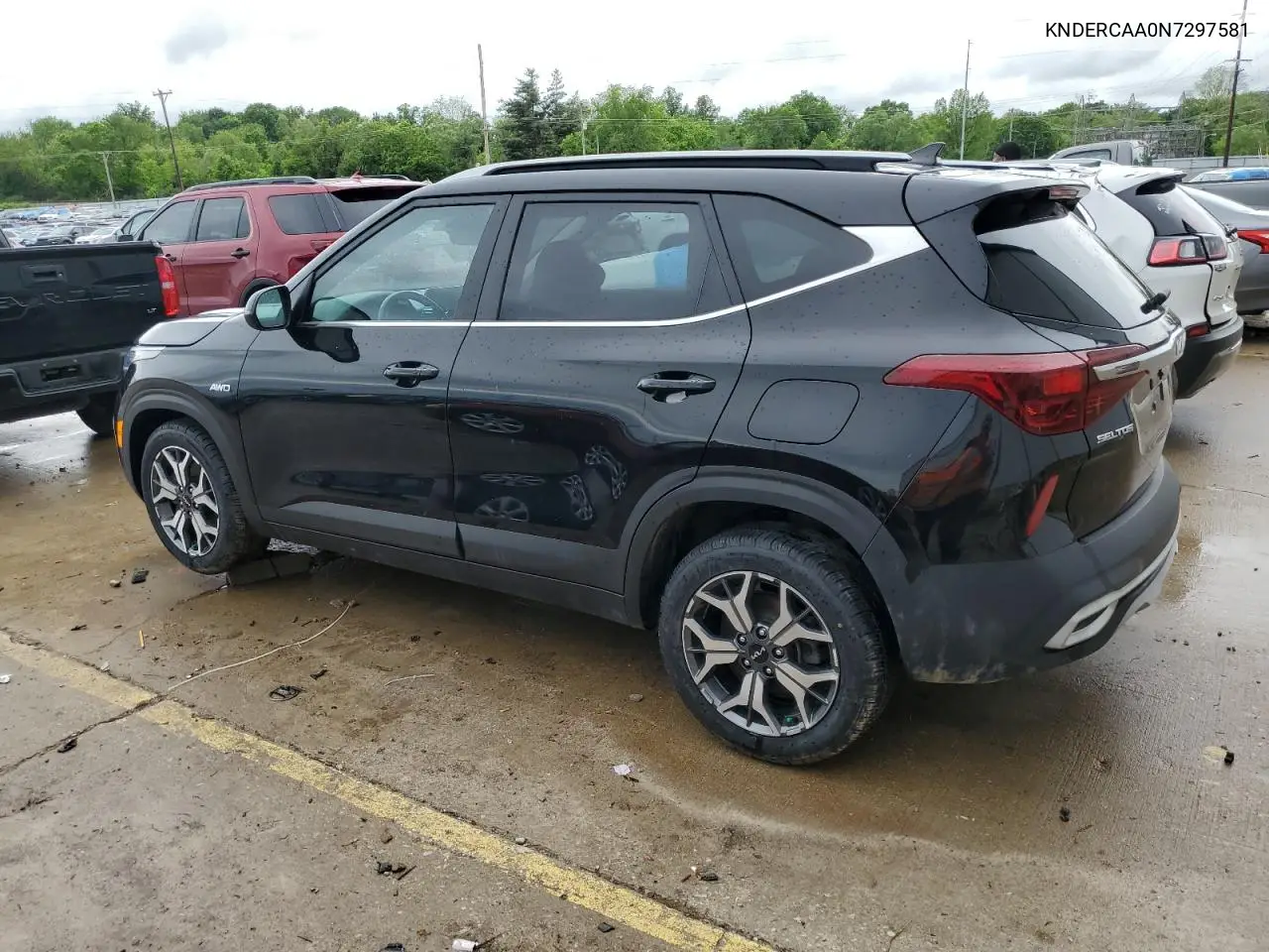 2022 Kia Seltos Ex VIN: KNDERCAA0N7297581 Lot: 56157535