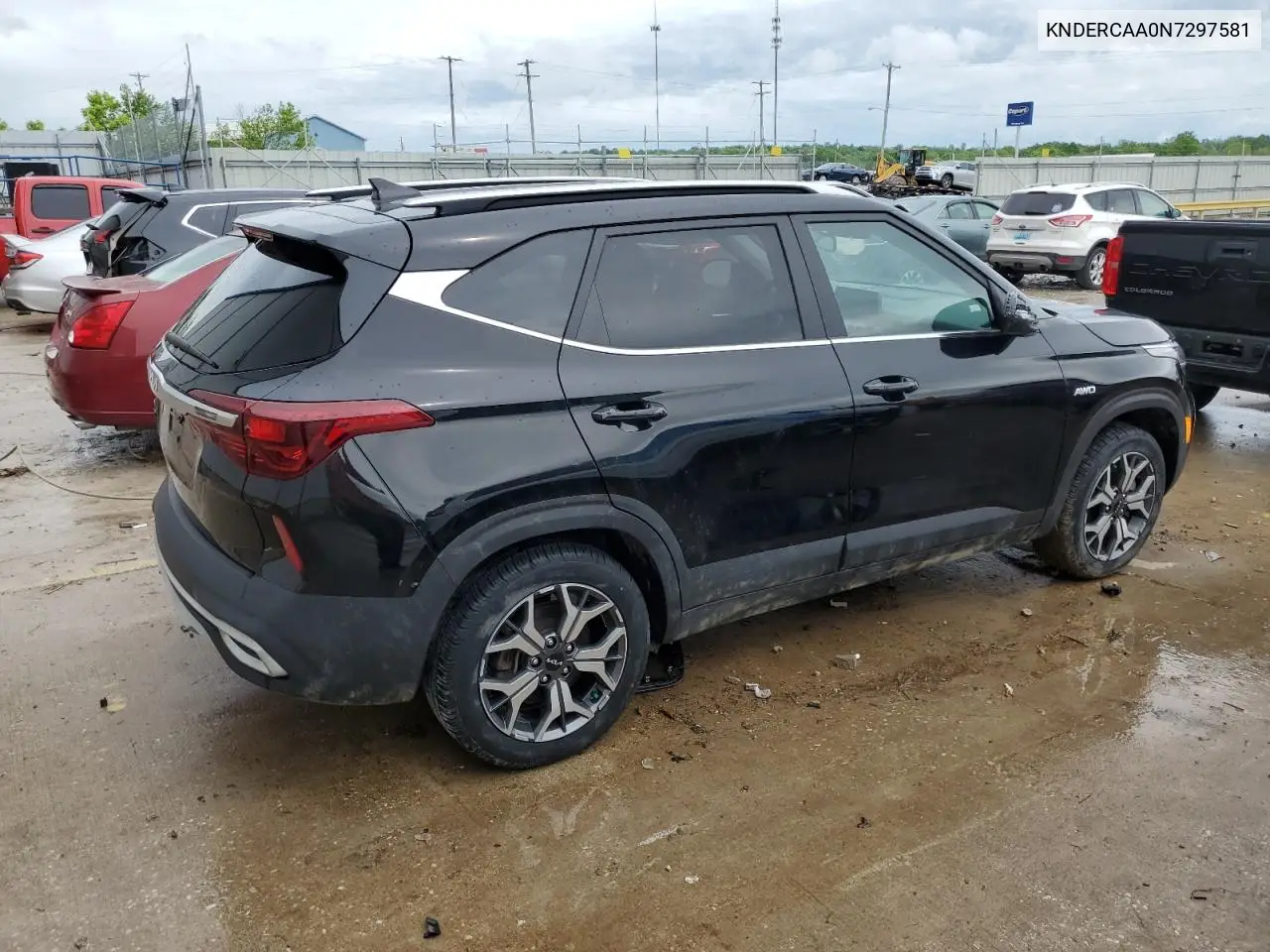 2022 Kia Seltos Ex VIN: KNDERCAA0N7297581 Lot: 56157535