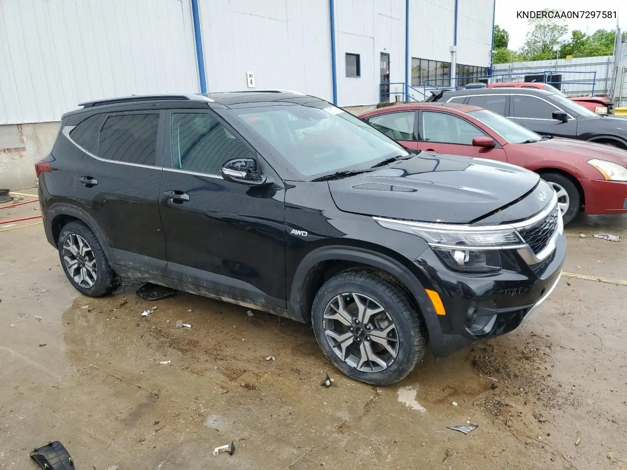 2022 Kia Seltos Ex VIN: KNDERCAA0N7297581 Lot: 56157535