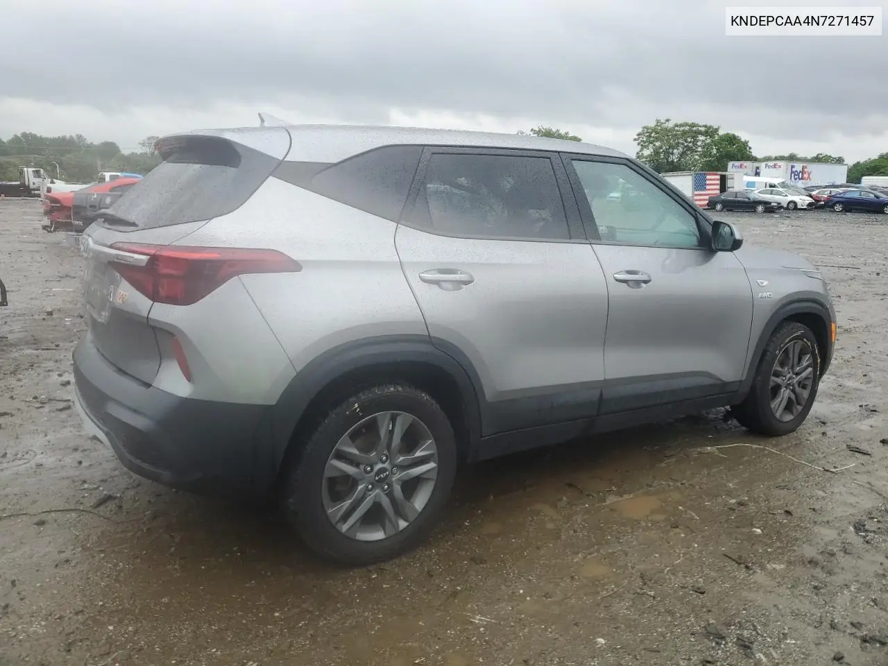 2022 Kia Seltos Lx VIN: KNDEPCAA4N7271457 Lot: 56578195