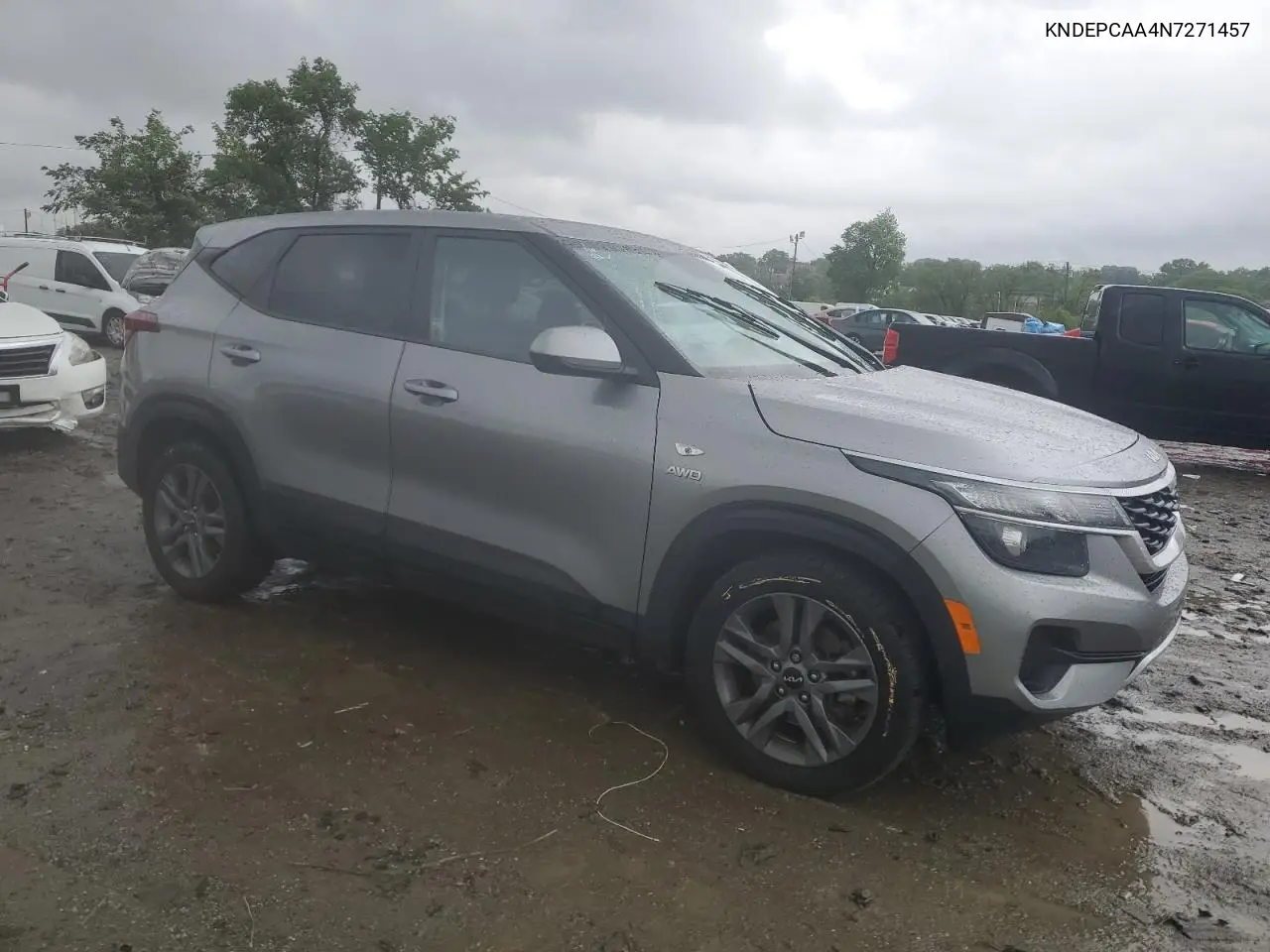 2022 Kia Seltos Lx VIN: KNDEPCAA4N7271457 Lot: 56578195