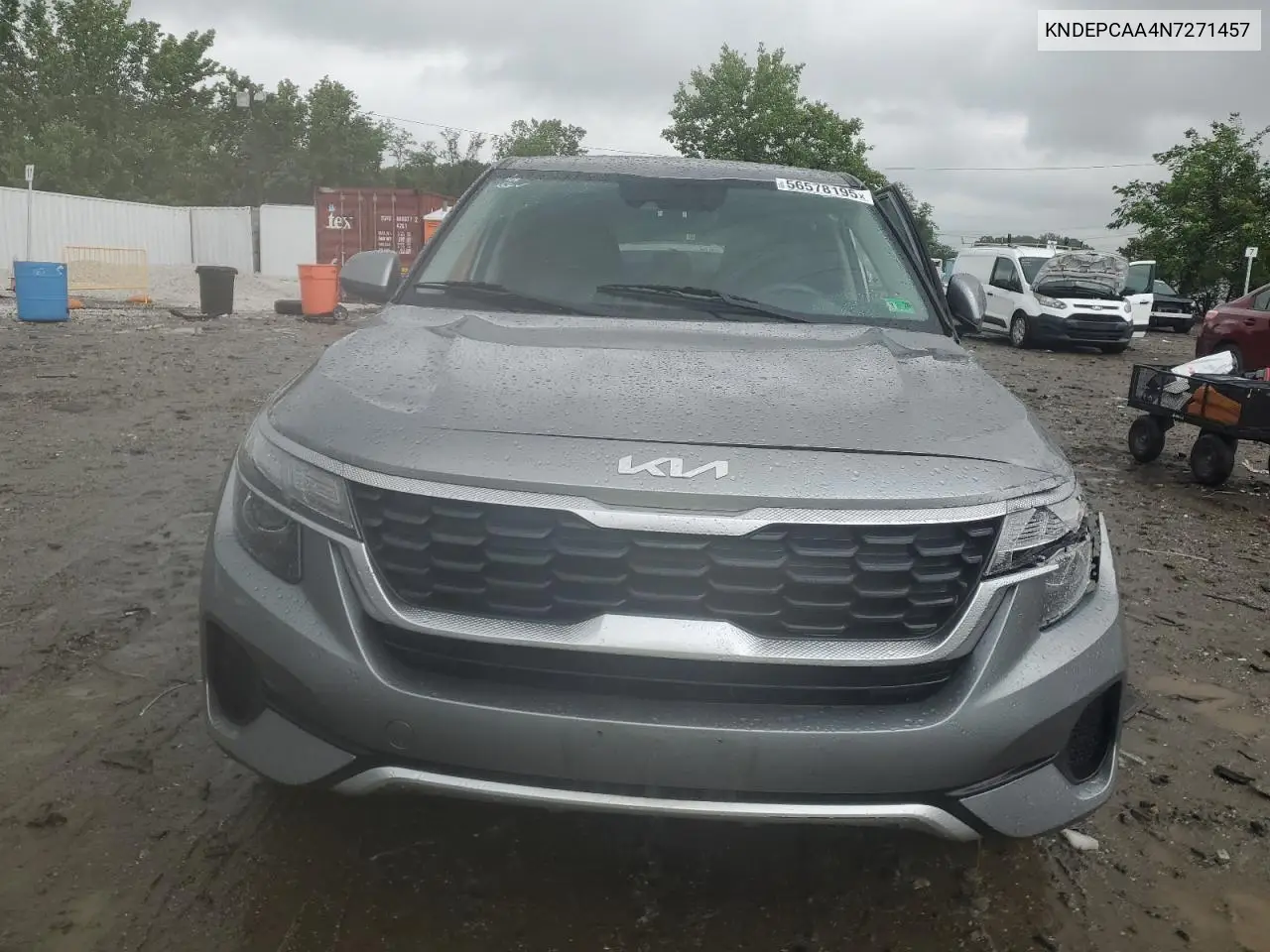 2022 Kia Seltos Lx VIN: KNDEPCAA4N7271457 Lot: 56578195