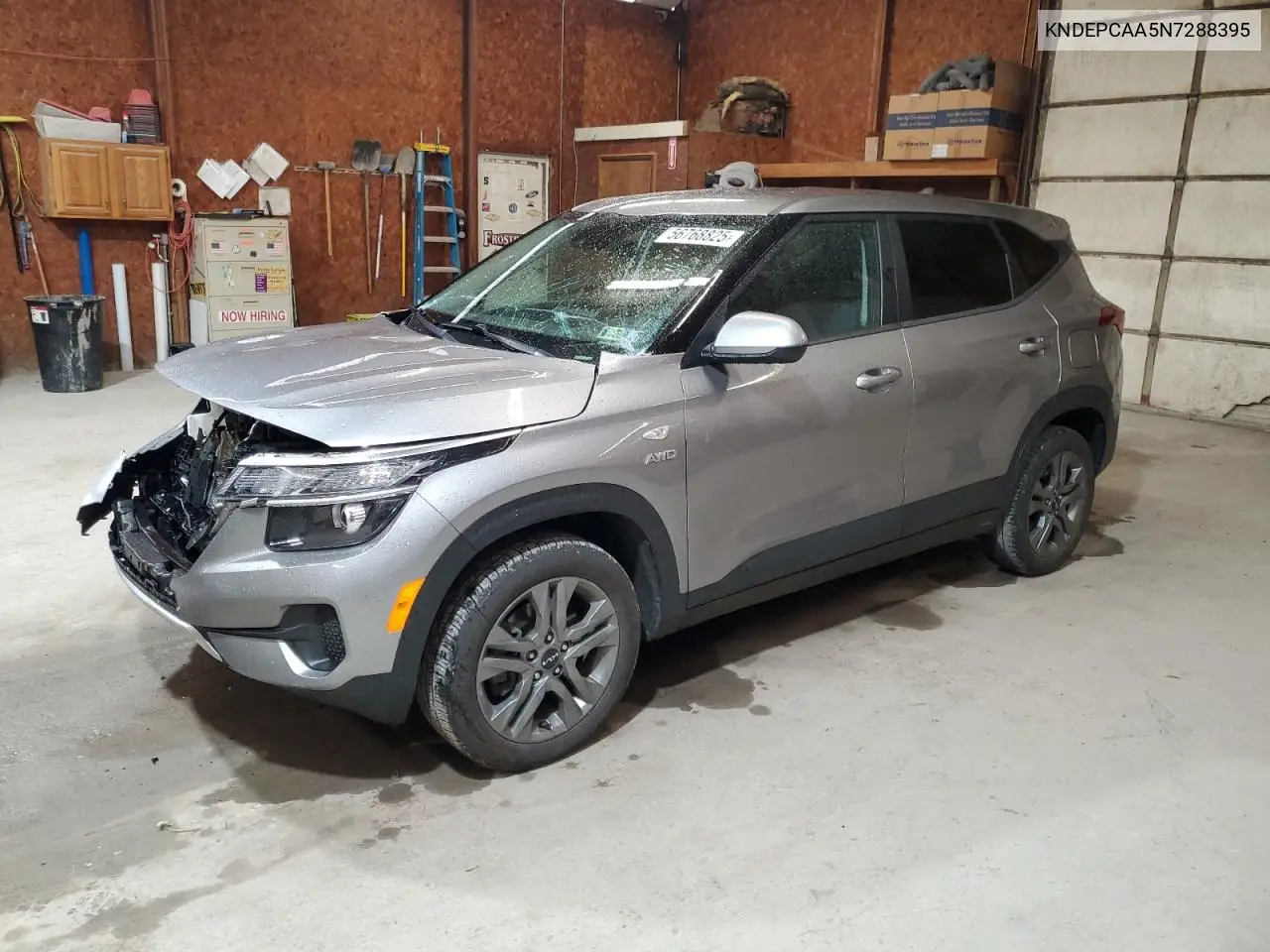 2022 Kia Seltos Lx VIN: KNDEPCAA5N7288395 Lot: 56768825