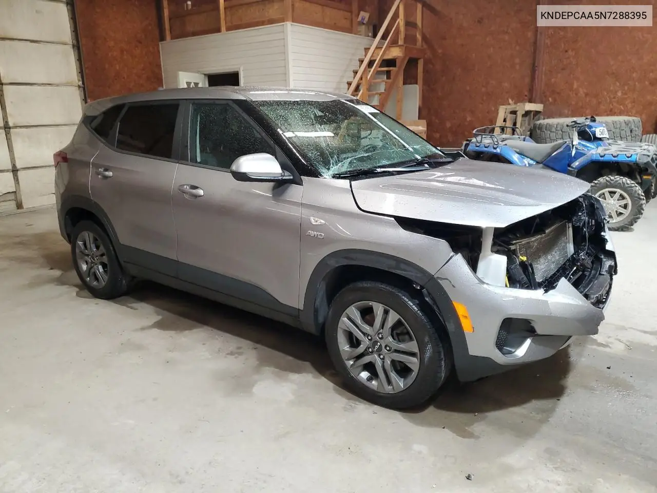 2022 Kia Seltos Lx VIN: KNDEPCAA5N7288395 Lot: 56768825
