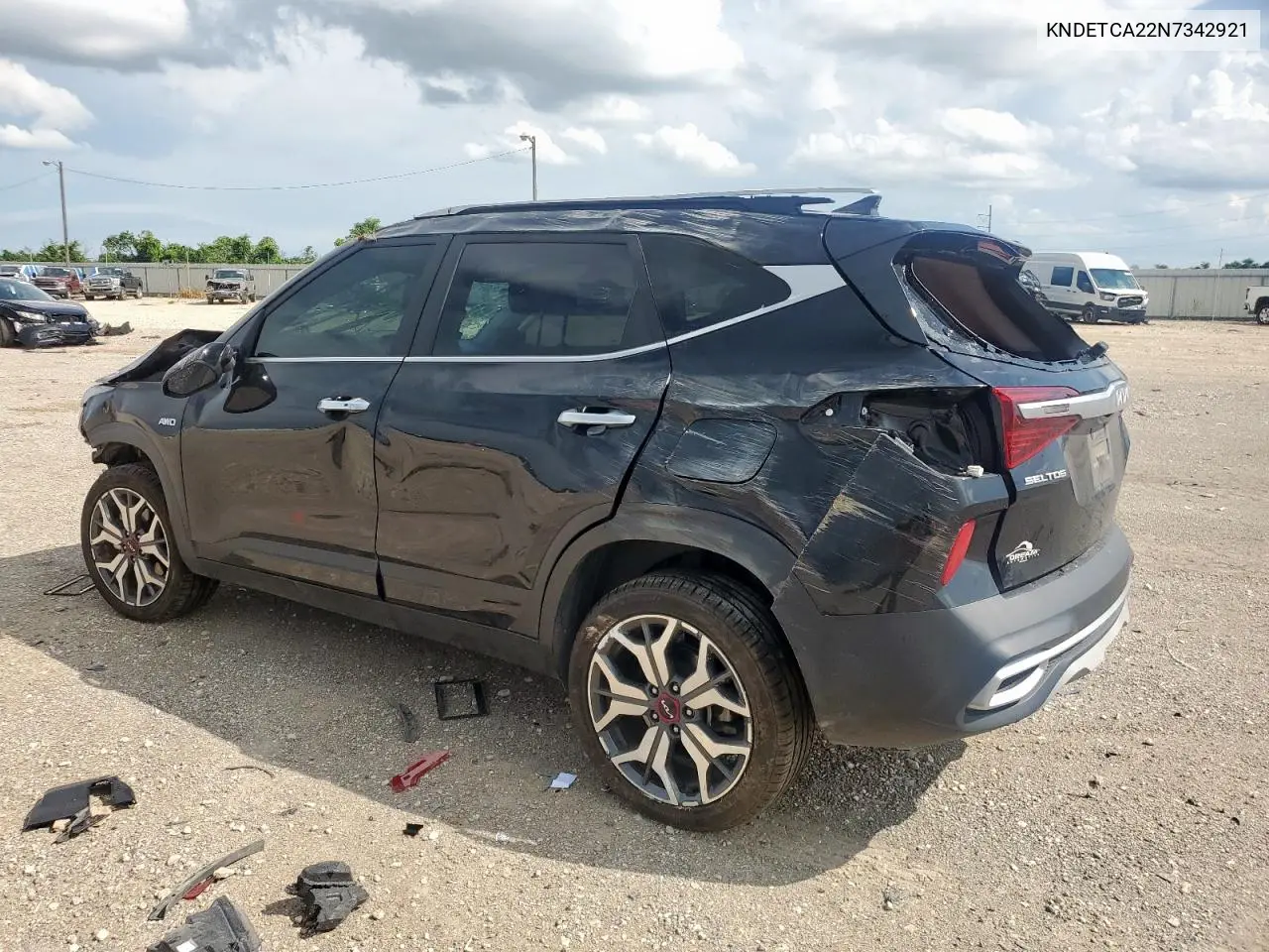 2022 Kia Seltos Sx VIN: KNDETCA22N7342921 Lot: 62531355
