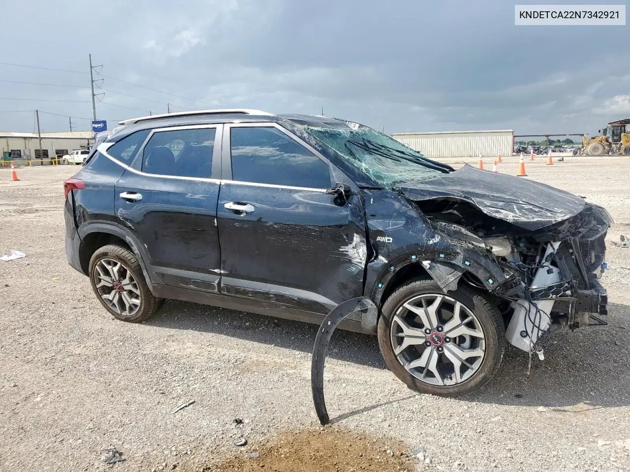 2022 Kia Seltos Sx VIN: KNDETCA22N7342921 Lot: 62531355