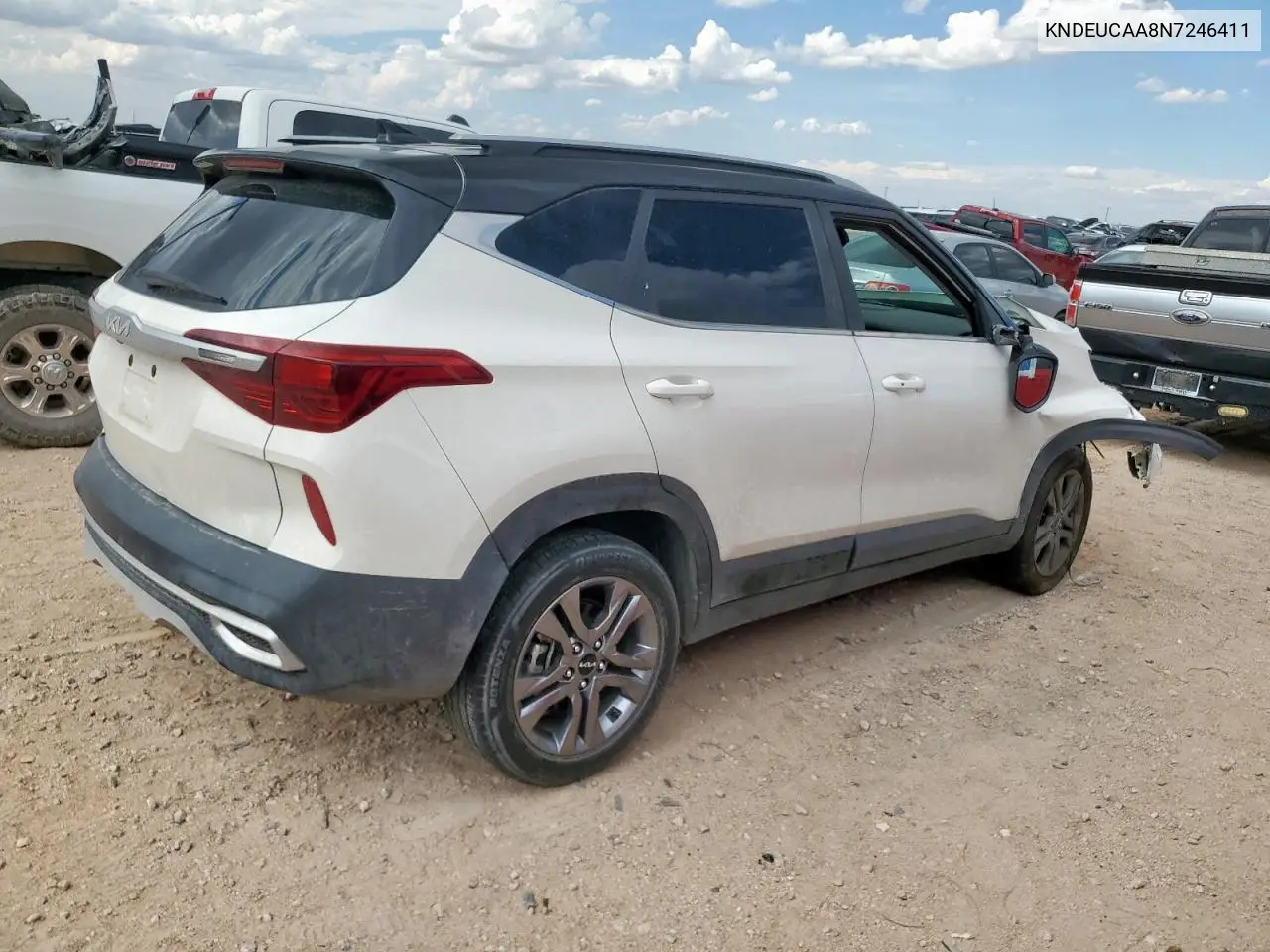 2022 Kia Seltos S VIN: KNDEUCAA8N7246411 Lot: 62934845