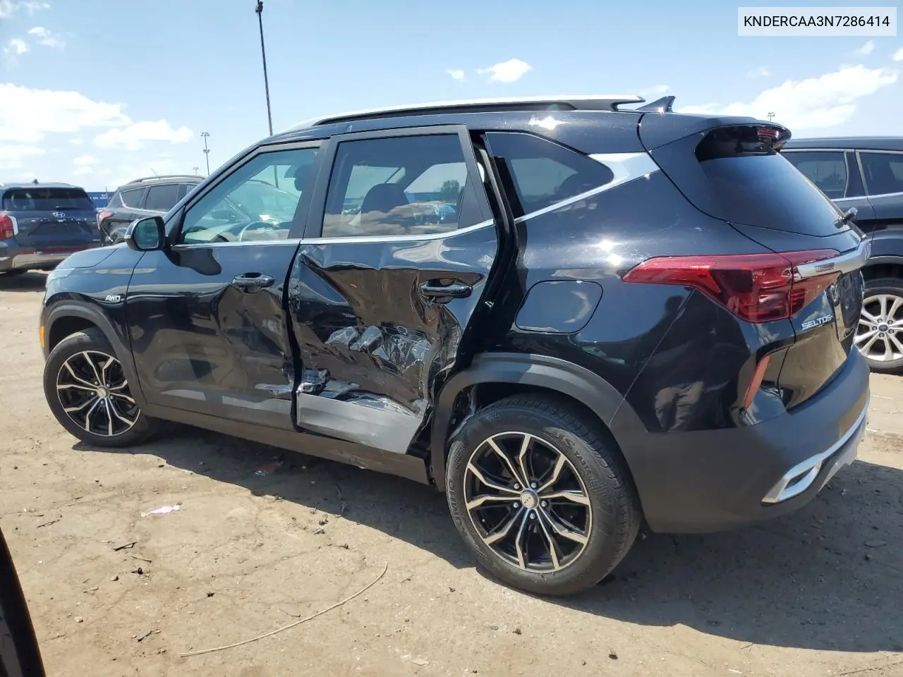 2022 Kia Seltos Ex VIN: KNDERCAA3N7286414 Lot: 63658765