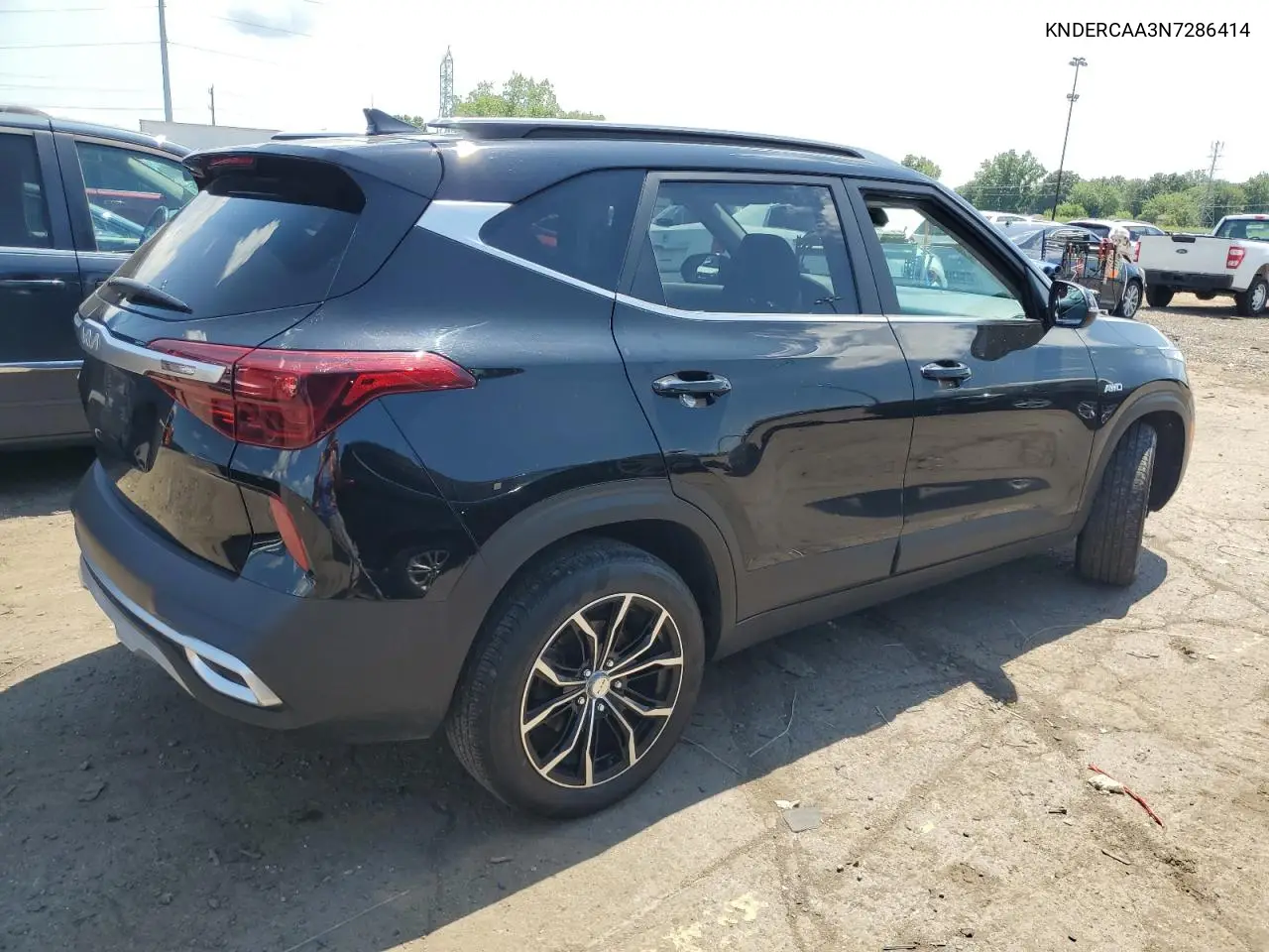 2022 Kia Seltos Ex VIN: KNDERCAA3N7286414 Lot: 63658765