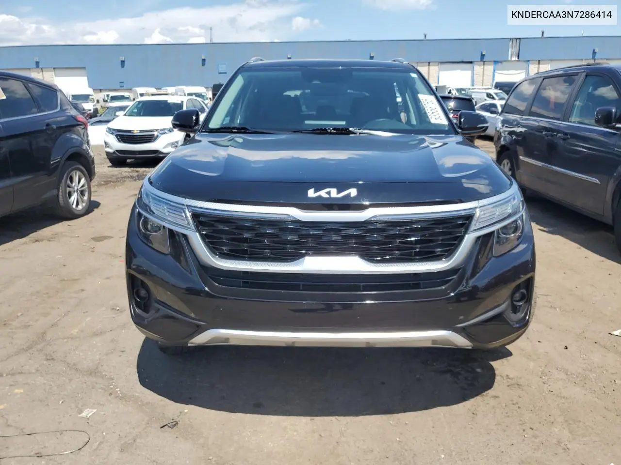 2022 Kia Seltos Ex VIN: KNDERCAA3N7286414 Lot: 63658765