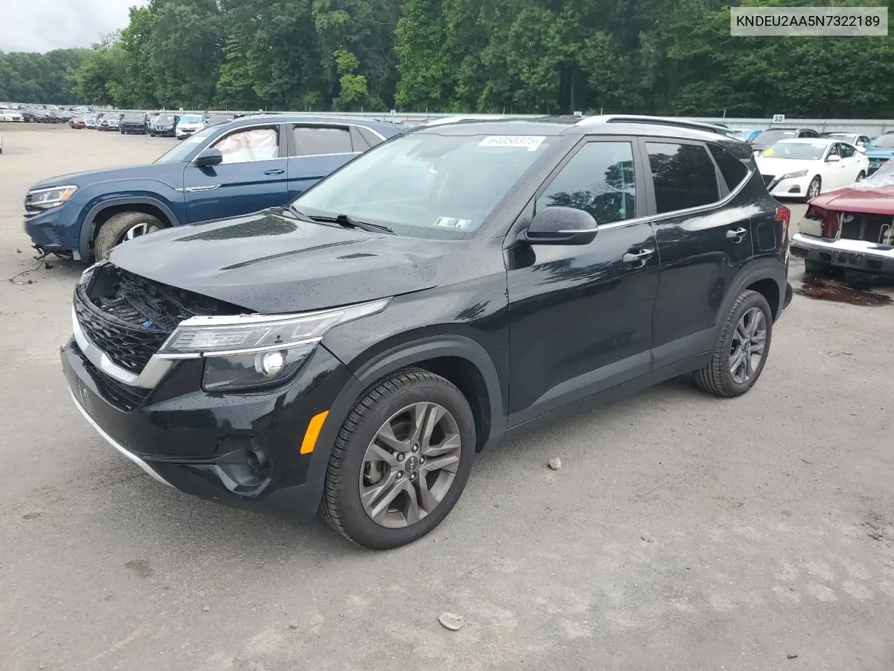 2022 Kia Seltos S VIN: KNDEU2AA5N7322189 Lot: 64050375