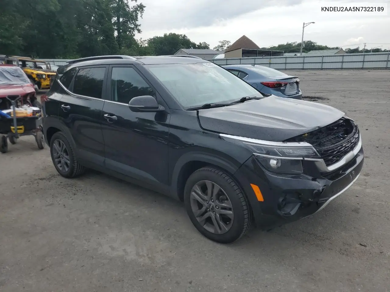 2022 Kia Seltos S VIN: KNDEU2AA5N7322189 Lot: 64050375