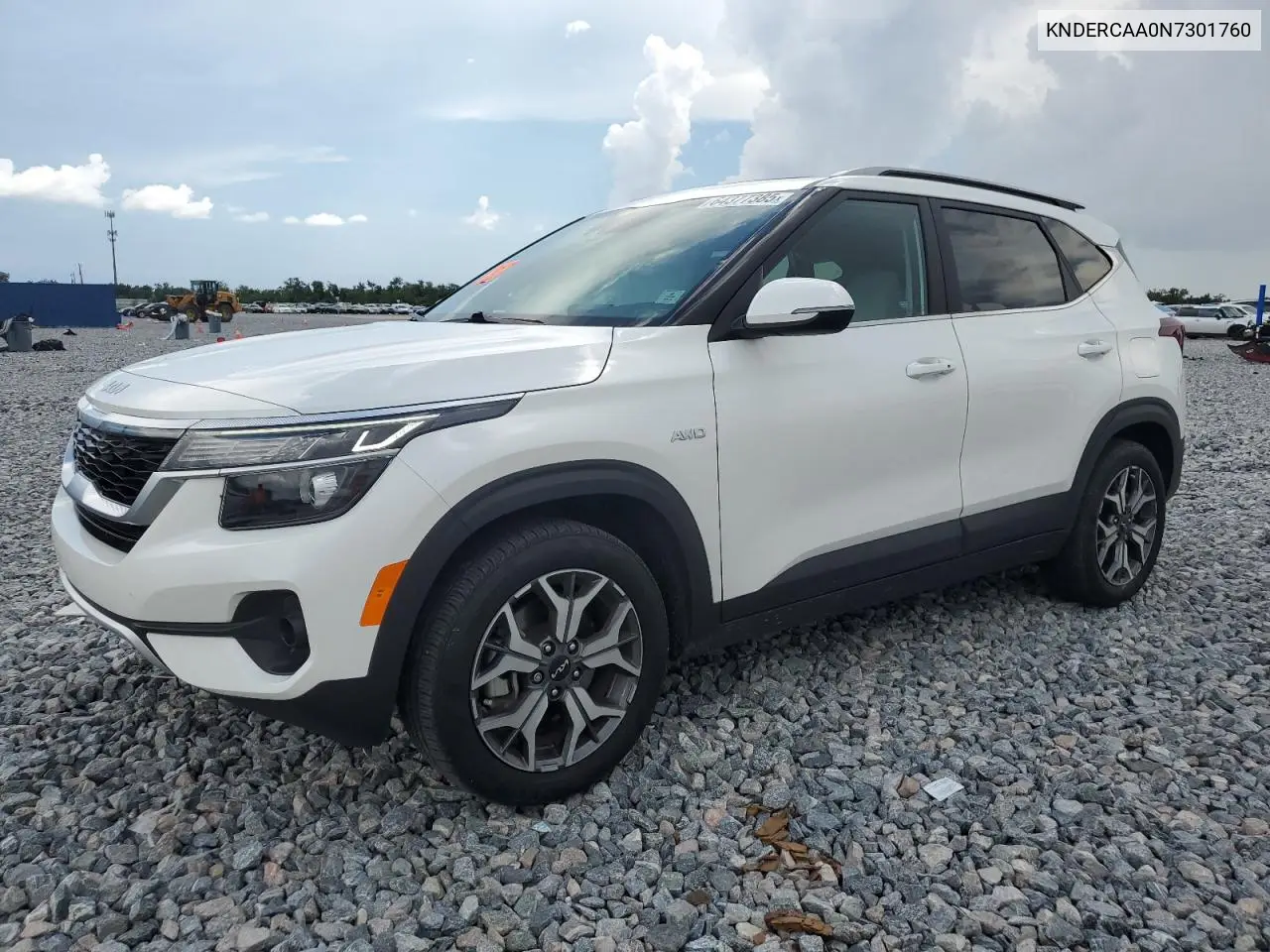 2022 Kia Seltos Ex VIN: KNDERCAA0N7301760 Lot: 64377385