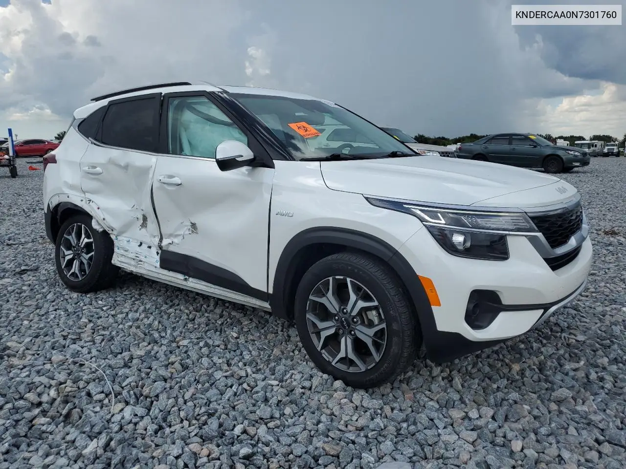 2022 Kia Seltos Ex VIN: KNDERCAA0N7301760 Lot: 64377385