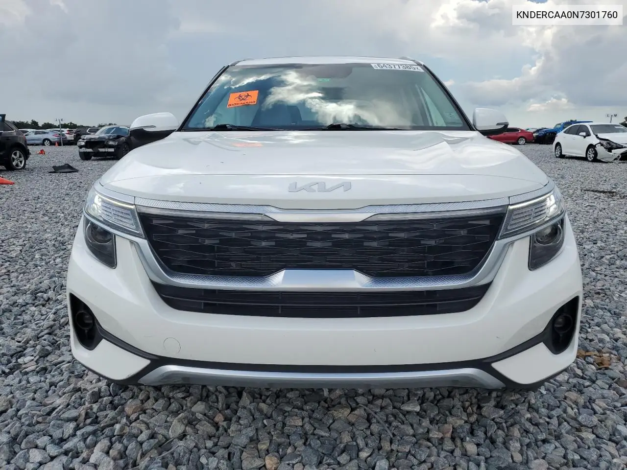2022 Kia Seltos Ex VIN: KNDERCAA0N7301760 Lot: 64377385