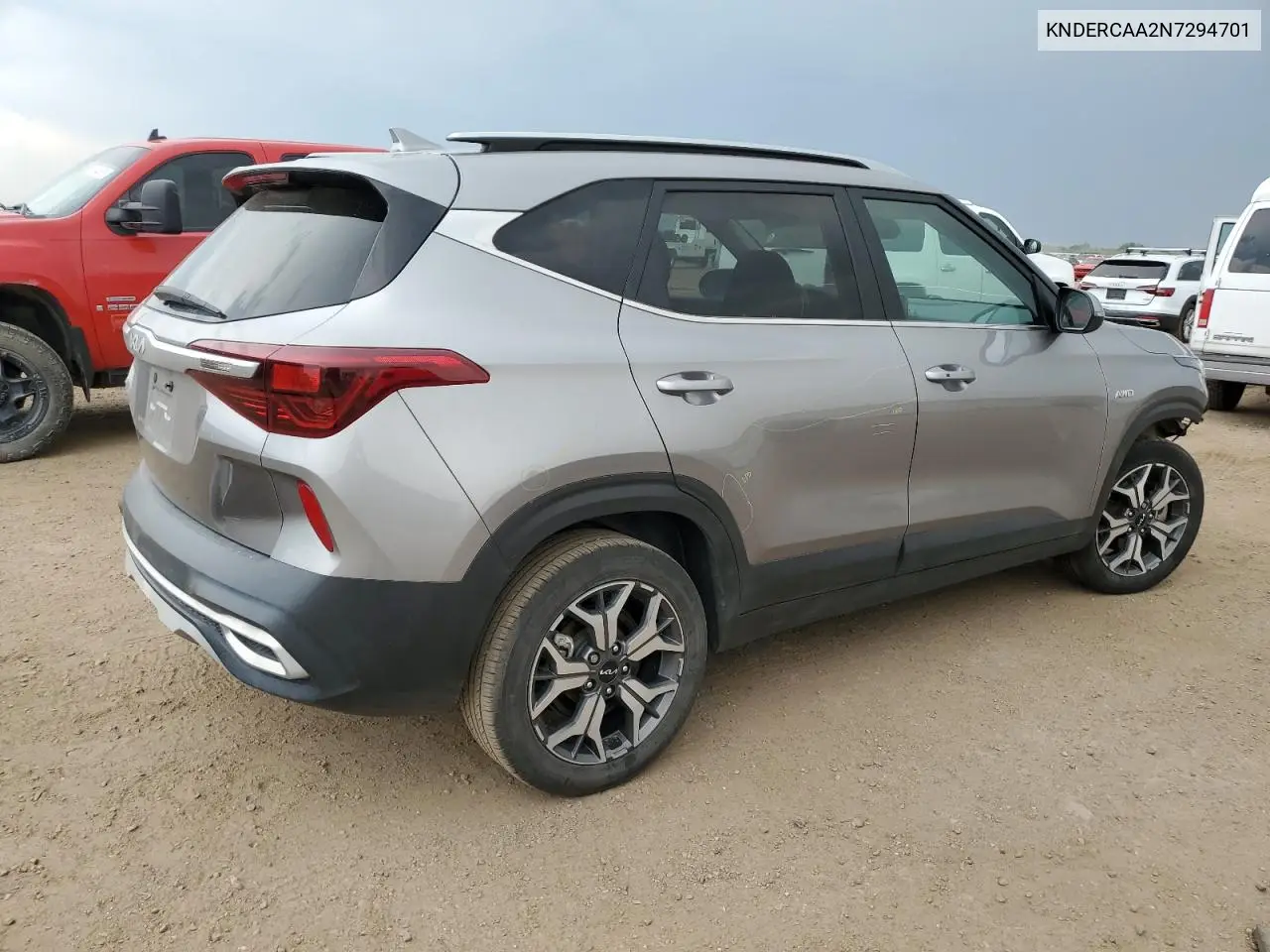 2022 Kia Seltos Ex VIN: KNDERCAA2N7294701 Lot: 64502675