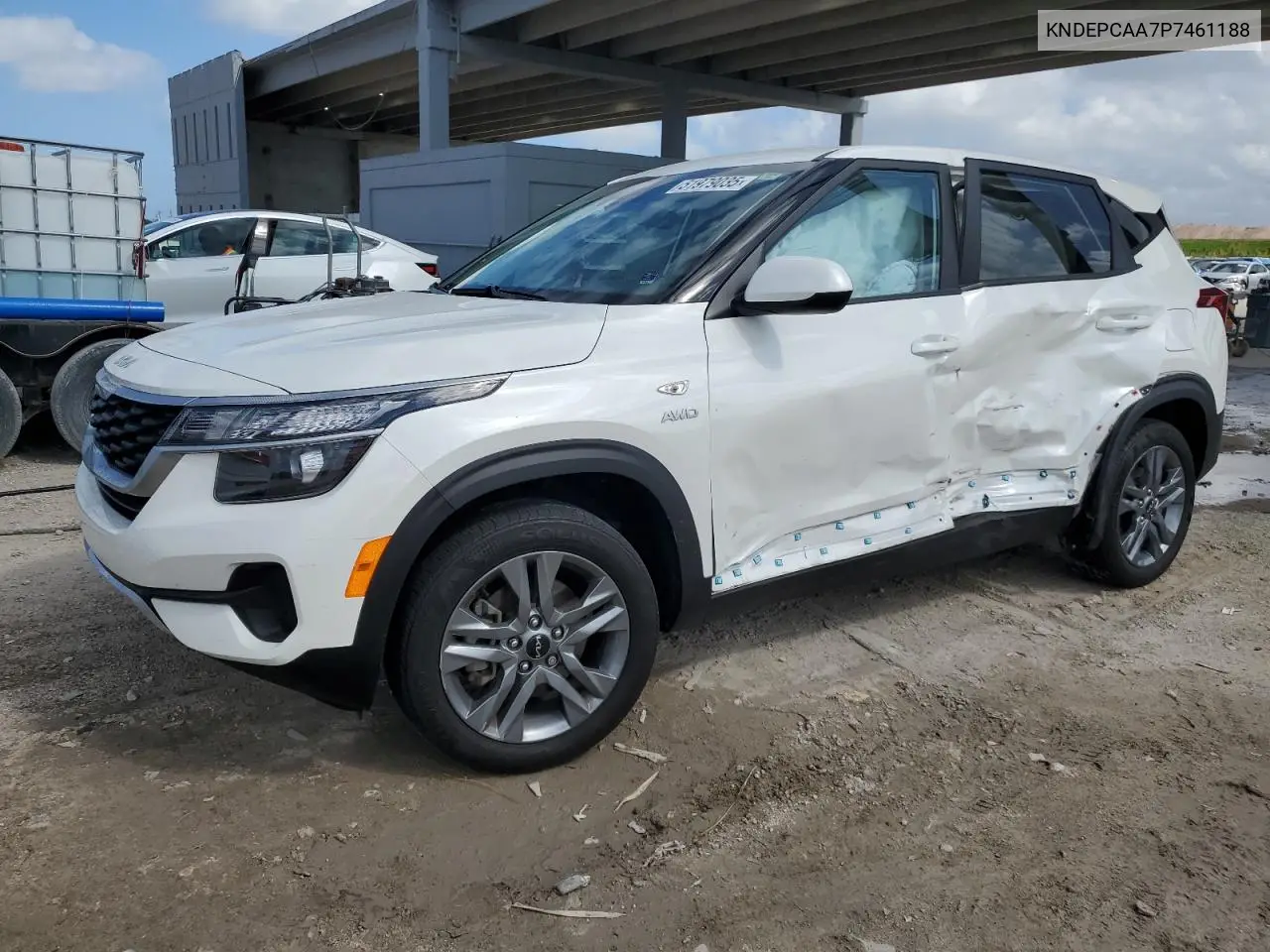 2023 Kia Seltos Lx VIN: KNDEPCAA7P7461188 Lot: 51979035