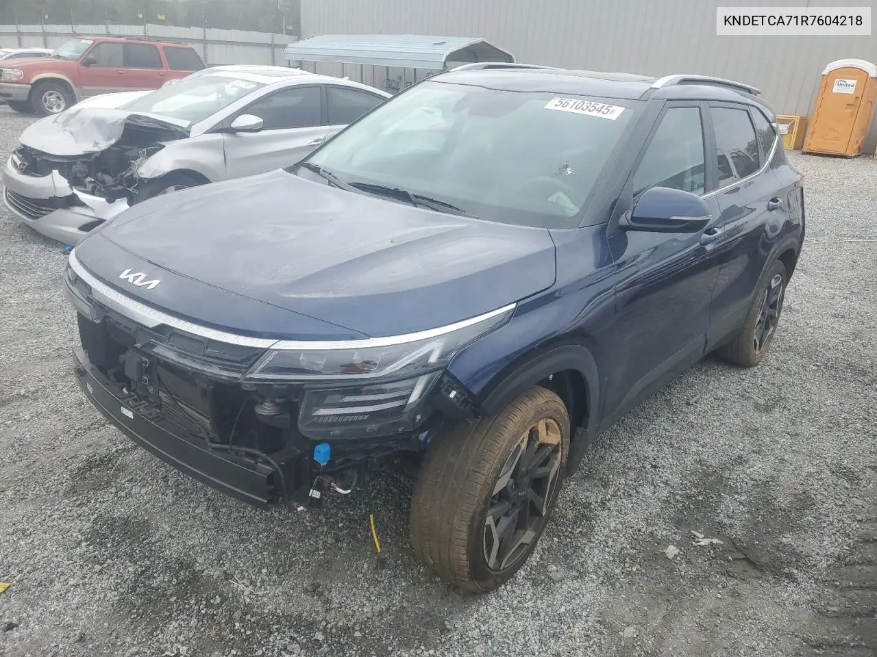 2024 Kia Seltos Sx VIN: KNDETCA71R7604218 Lot: 56103545
