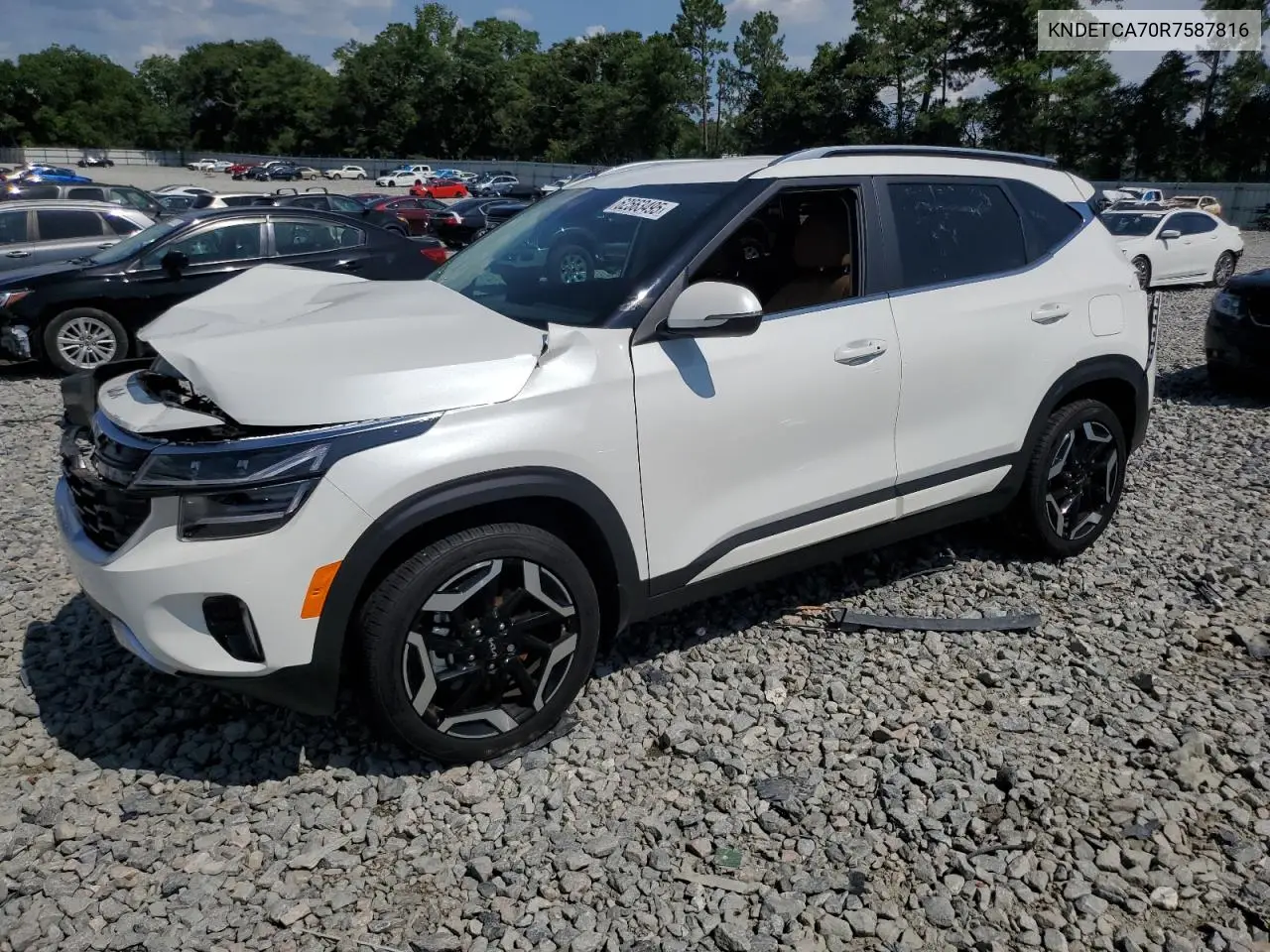 2024 Kia Seltos Sx VIN: KNDETCA70R7587816 Lot: 62563495