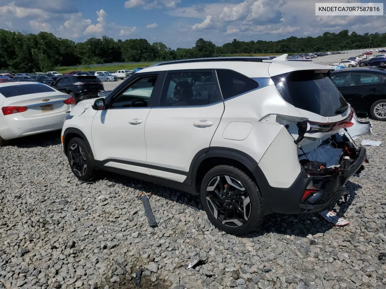2024 Kia Seltos Sx VIN: KNDETCA70R7587816 Lot: 62563495