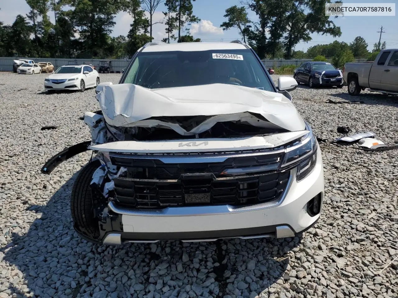 2024 Kia Seltos Sx VIN: KNDETCA70R7587816 Lot: 62563495