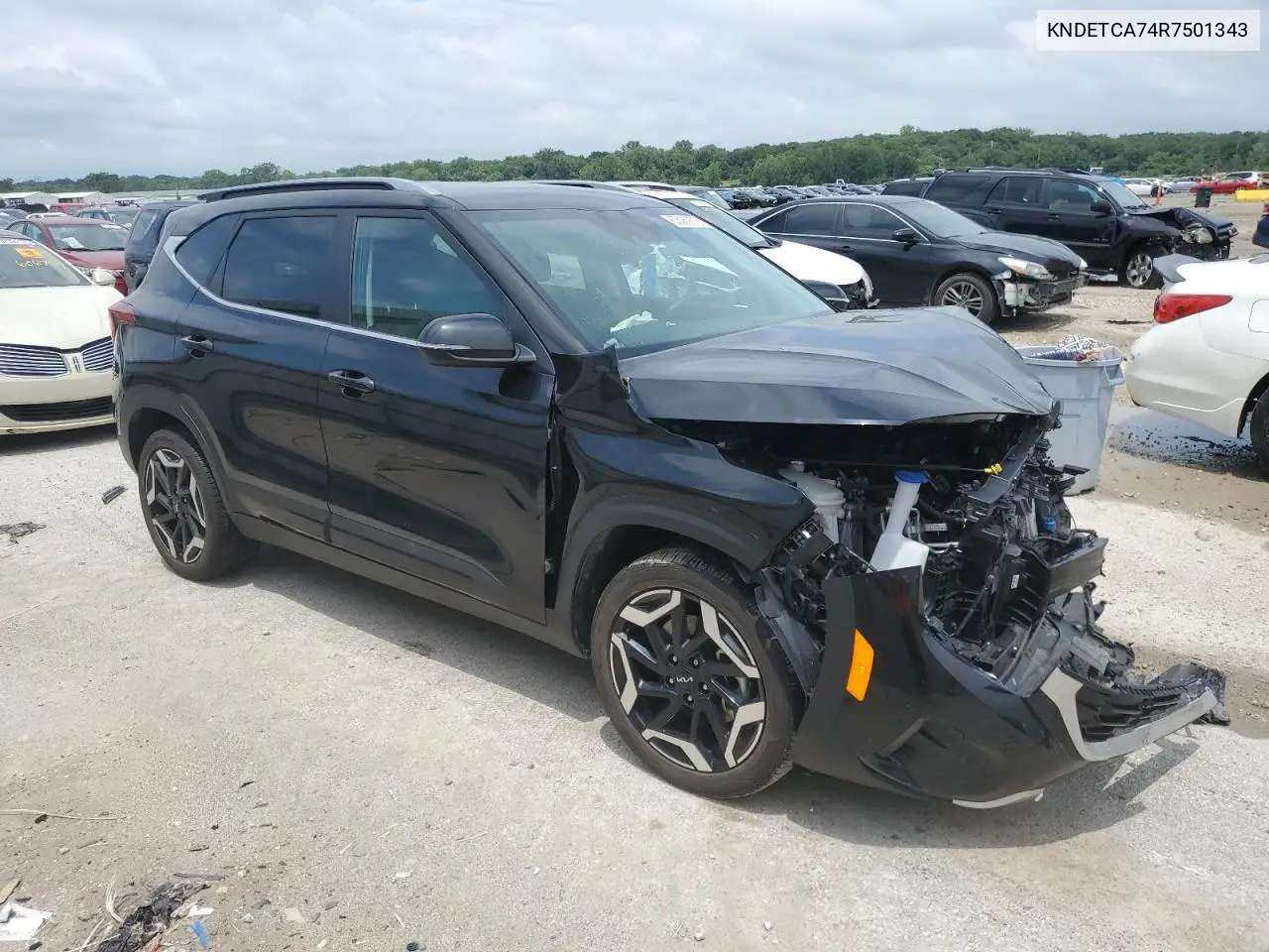 kndetca74r7501343 KNDETCA74R7501343 2024 Kia Seltos Sx