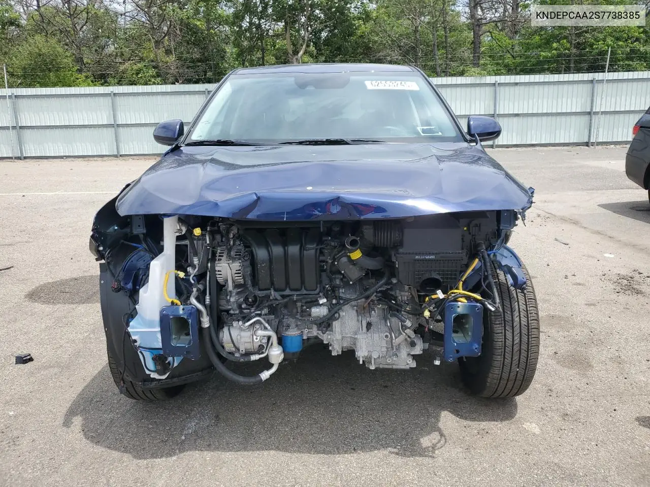 2025 Kia Seltos Lx VIN: KNDEPCAA2S7738385 Lot: 62553245