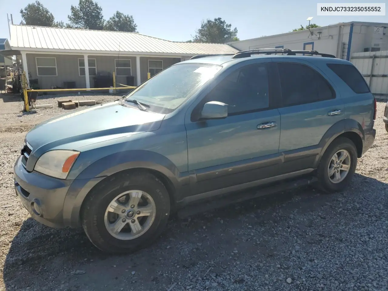 2003 Kia Sorento Ex VIN: KNDJC733235055552 Lot: 56196055