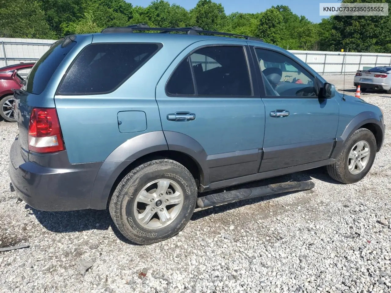 2003 Kia Sorento Ex VIN: KNDJC733235055552 Lot: 56196055