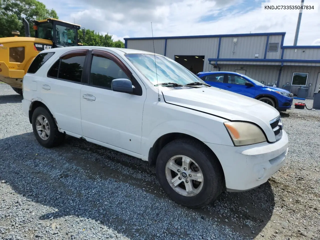2003 Kia Sorento Ex VIN: KNDJC733535047834 Lot: 60275925