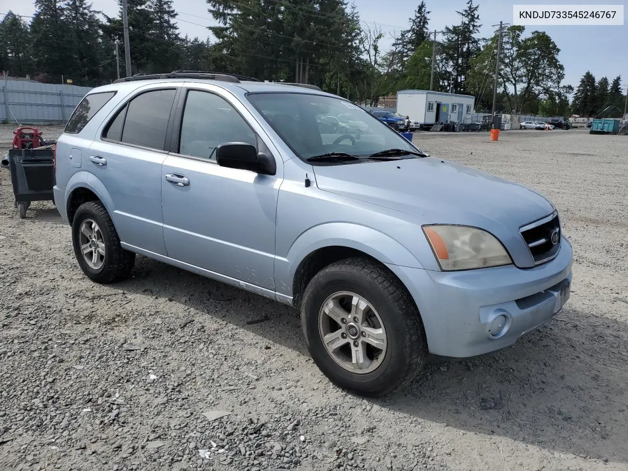 2004 Kia Sorento Ex VIN: KNDJD733545246767 Lot: 56669605