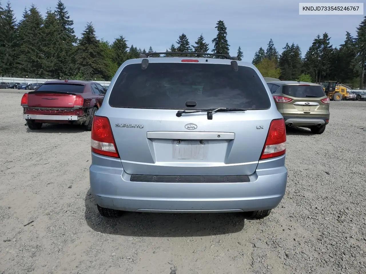 2004 Kia Sorento Ex VIN: KNDJD733545246767 Lot: 56669605