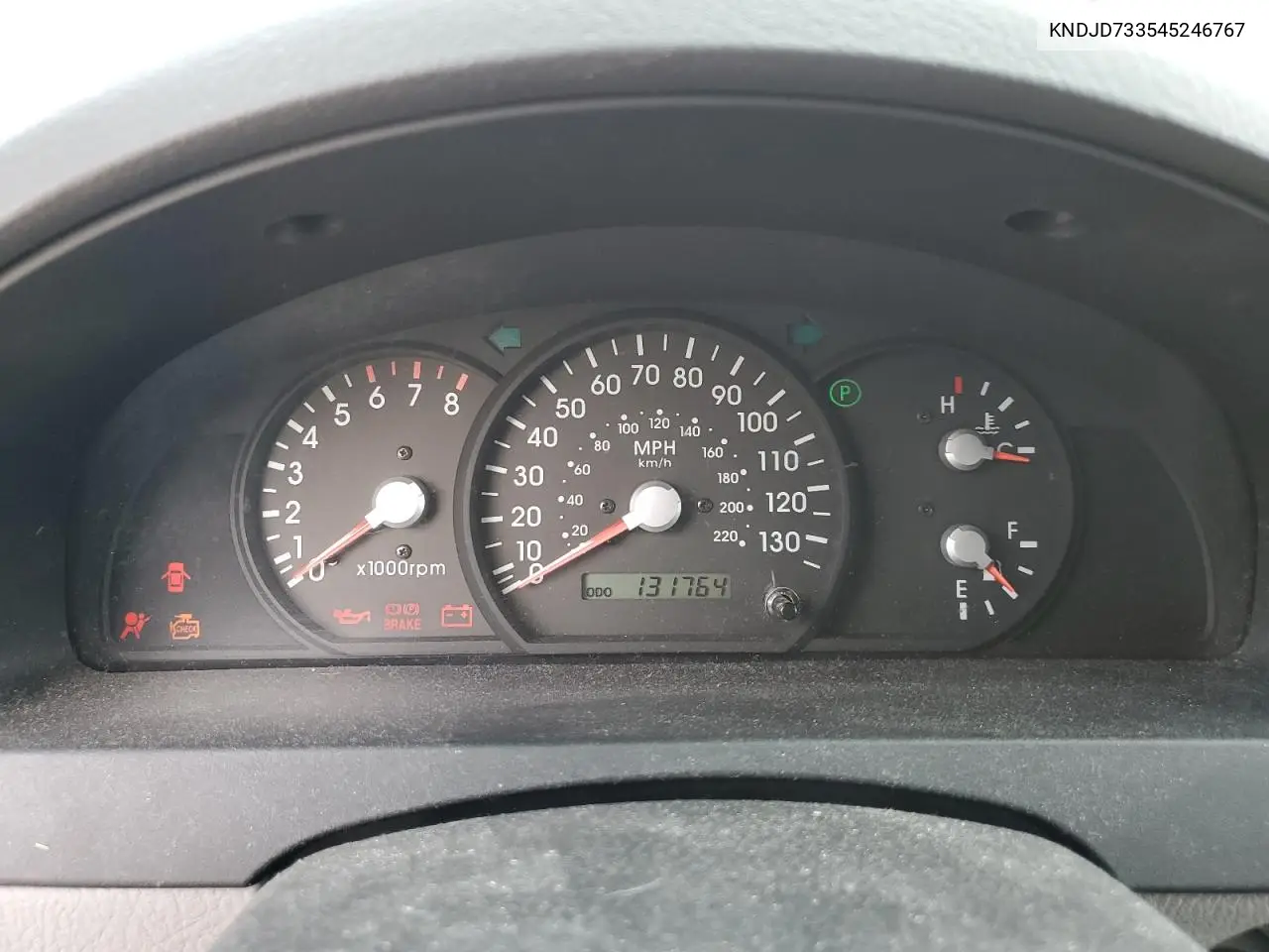 2004 Kia Sorento Ex VIN: KNDJD733545246767 Lot: 56669605