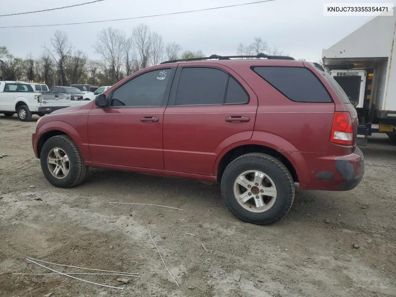 2005 Kia Sorento Ex VIN: KNDJC733355354471 Lot: 51651945