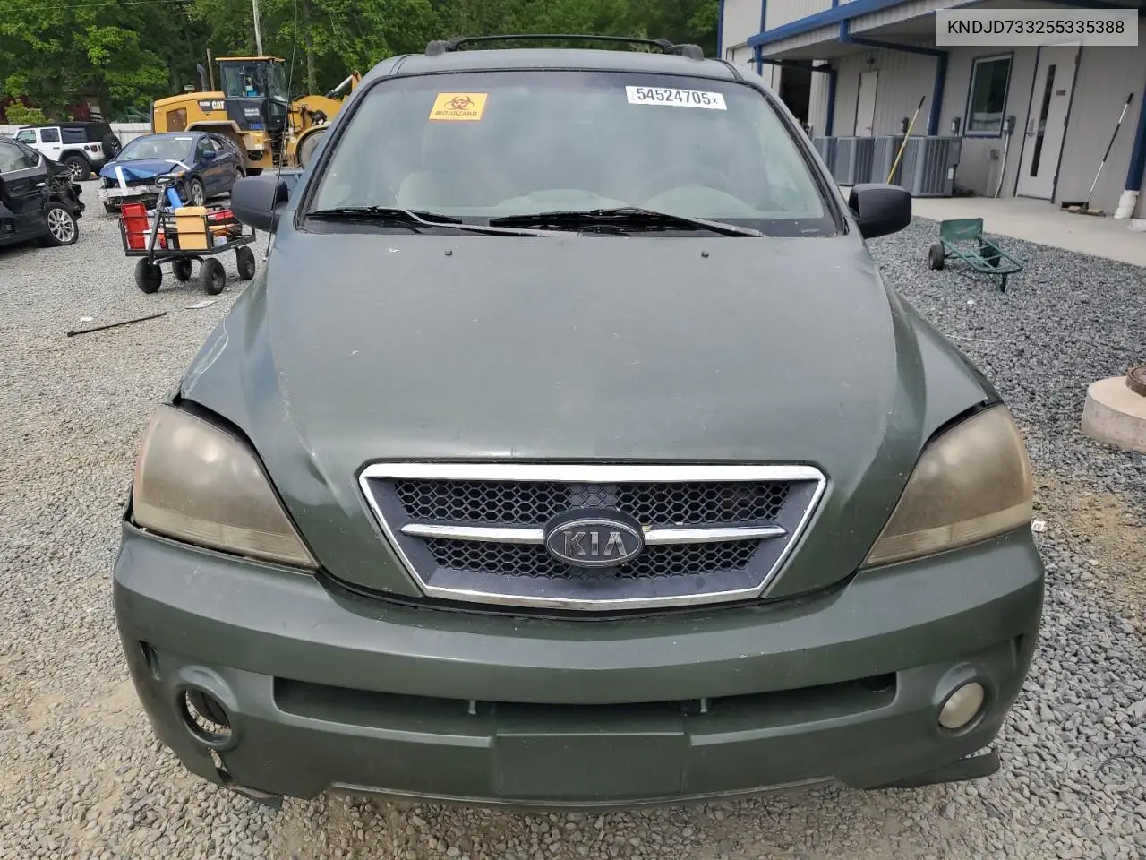 2005 Kia Sorento Ex VIN: KNDJD733255335388 Lot: 54524705