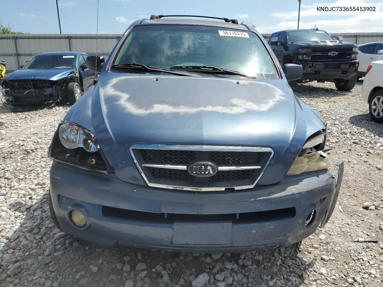 2005 Kia Sorento Ex VIN: KNDJC733655453902 Lot: 56118415