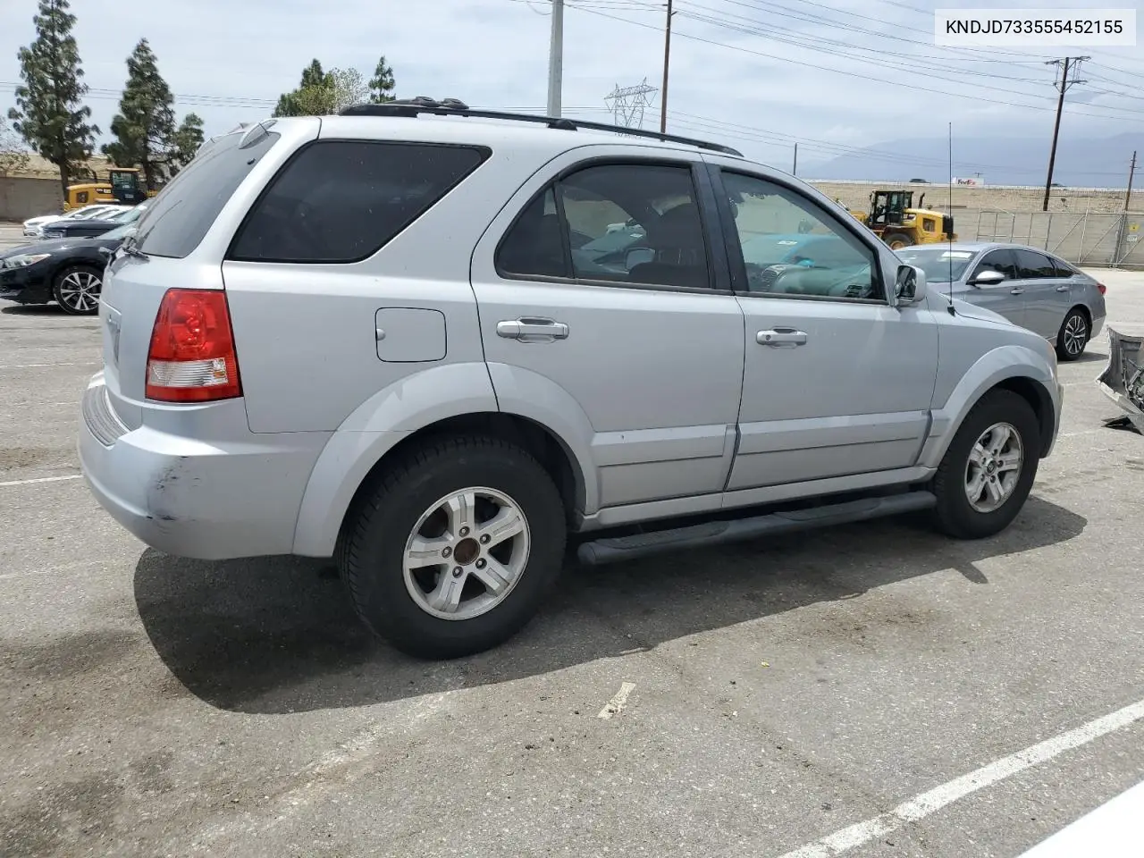 2005 Kia Sorento Ex VIN: KNDJD733555452155 Lot: 56377555
